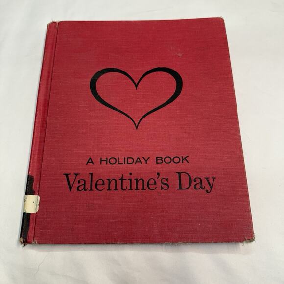 Vintage 1965 A Holiday Book: Valentine’s Day Elizabeth Guilfoile Illustrated HC - Picture 1 of 11
